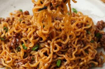 Korean Beef Noodles – Barefeet within the Kitchen