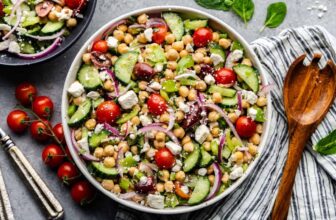 Mediterranean Chickpea Salad – The Keep At Dwelling Chef