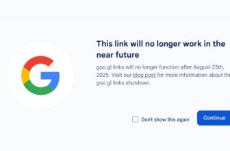 Some goo.gl URLs will dwell to combat one other day