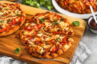 BBQ Hen Flatbread