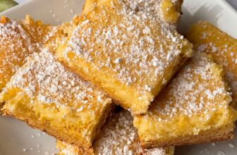 LEMON CHESS BARS – The Southern Woman Cooks
