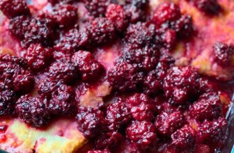 Previous-Usual Blackberry Deep Dish Cobbler